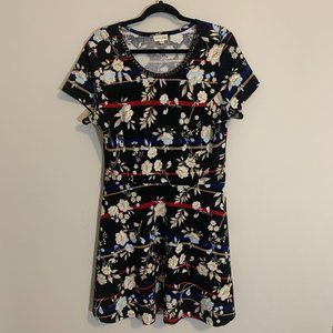 Maison Jules floral dress size XXL